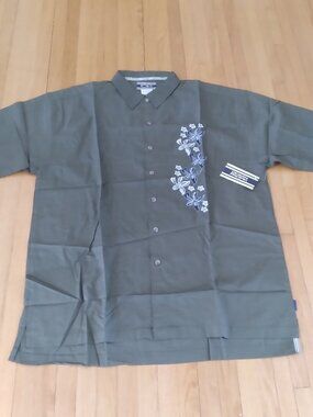 Cotton, Natural Comfortable Shirt for Men, Ocean Pacific, Size - XL